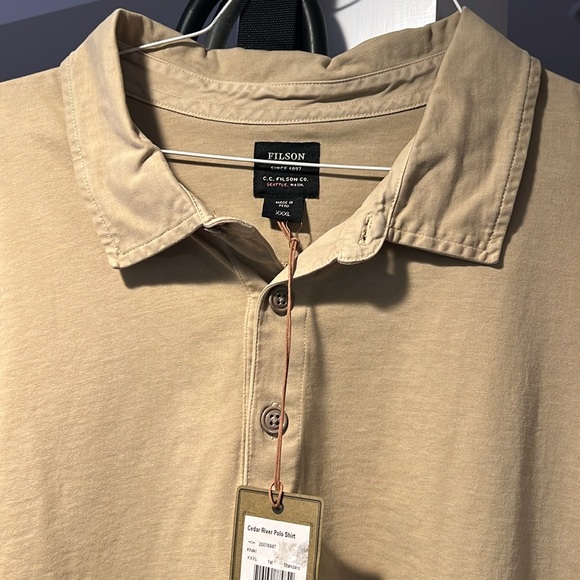 Filson Cedar River Polo Shirt - Picture 4 of 5